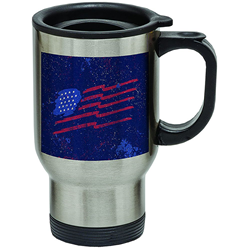 Mug, Travel, Flag